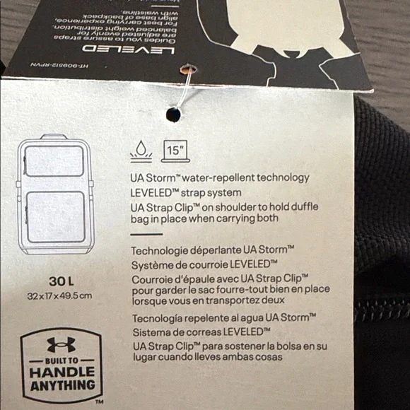 Under Armour backpack - Picture 3 of 4